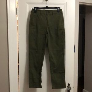 NWT J. Crew high waisted chino ankle pants